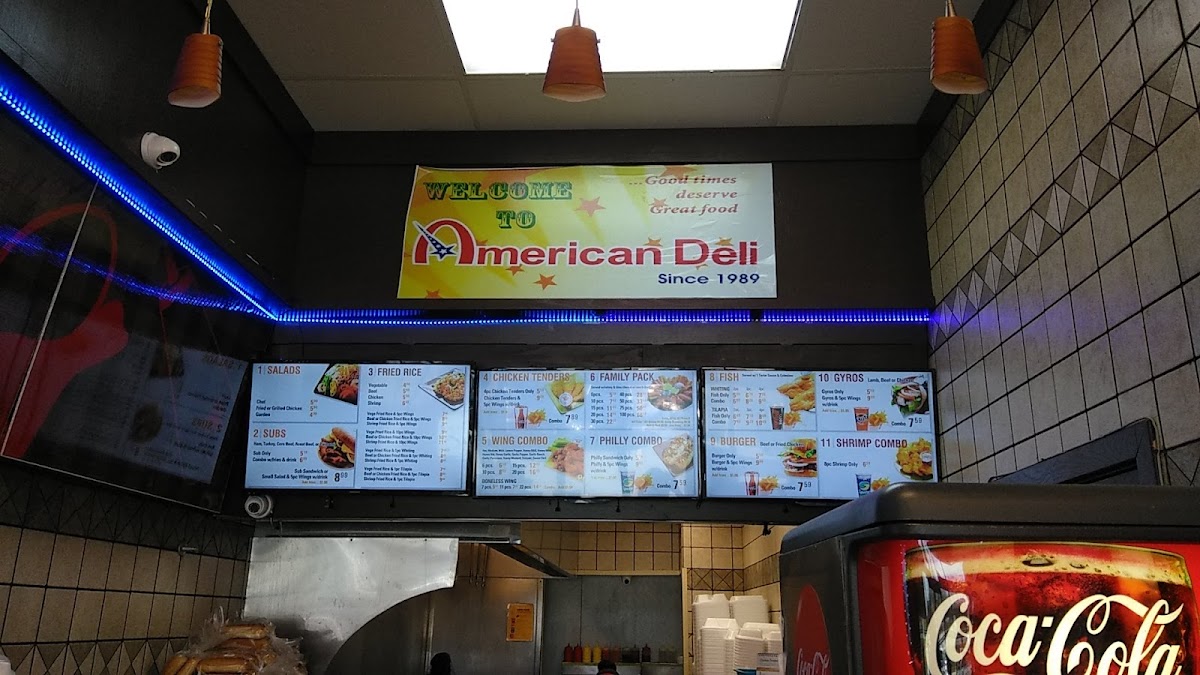 American Deli Menu-2
