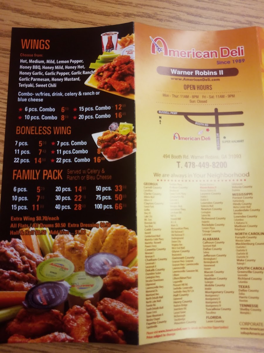 American Deli Menu-4